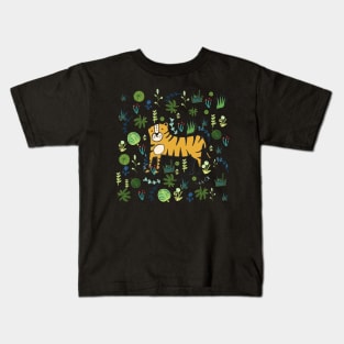 Jungle Tiger Kids T-Shirt